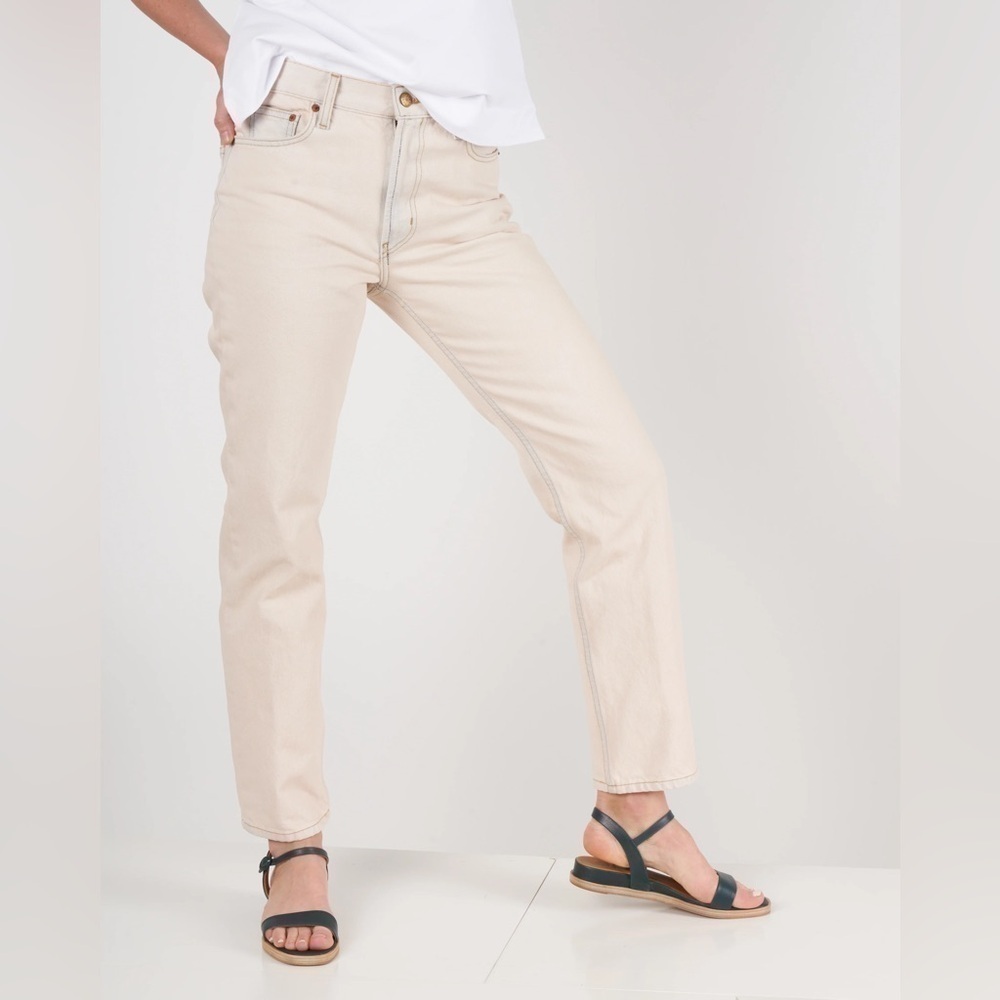 bsides arts mid‎ rise straight jean - pink size 29‌‌‌‌‌‌‌‌‌‌‌‌‌‌‌‌